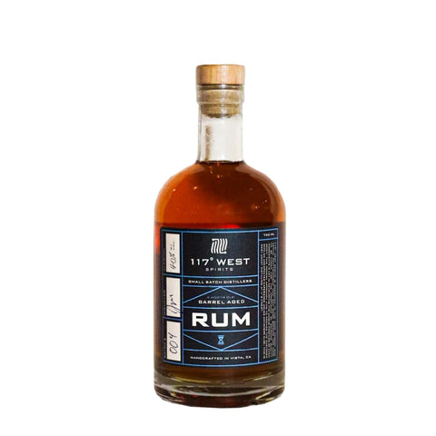 117 West Barrel Aged Rum 750mL