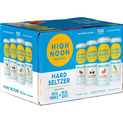 High Noon Vodka Beach Hard Seltzer 12PK 12 fl oz