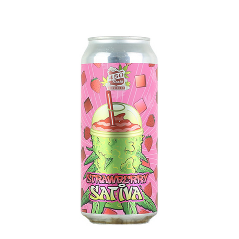 450 North Strawberry Sativa Sour Beer 16 fl oz Single Can