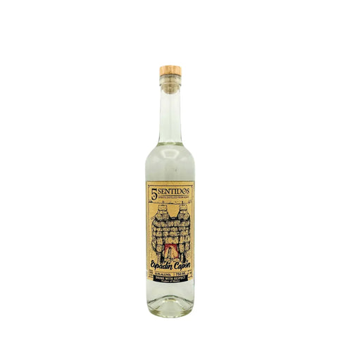 5 Sentidos Espadin Capon 52.5% Alc Tequila 750mL