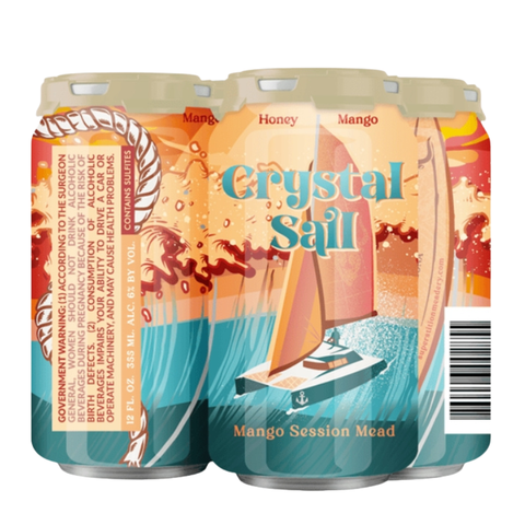 Superstition Crystal Sail Mead 4pk 12oz Cans