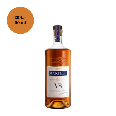 Martell VS Cognac 12pk 50mL Shots