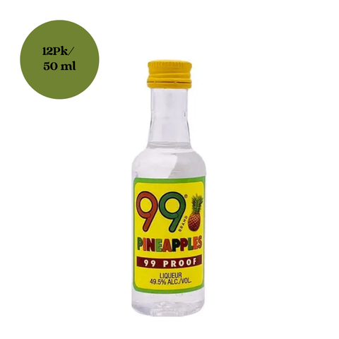 99 Pineapple Punch 12pk 50mL Shots