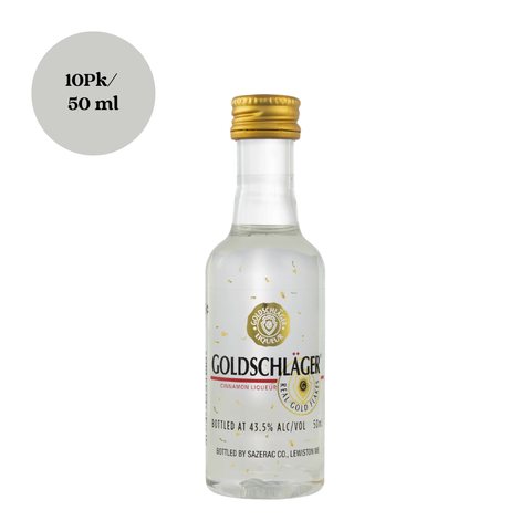 Goldschlager Cinnamon Liqueur 50ml 10pk Shots