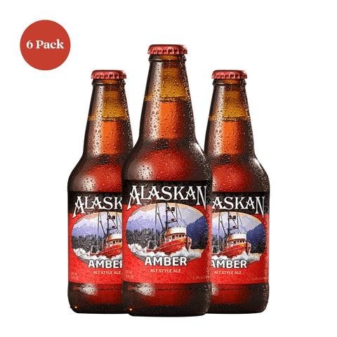 Alaskan Amber Ale Beer 6pk 12 fl oz