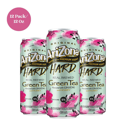 Arizona Hard Green Tea Hard Tea 12pk 12oz Cans