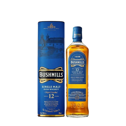 Bushmills 12yr Single Malt Irish Whiskey 750mL