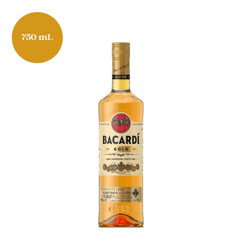 Bacardi Gold Rum 750mL