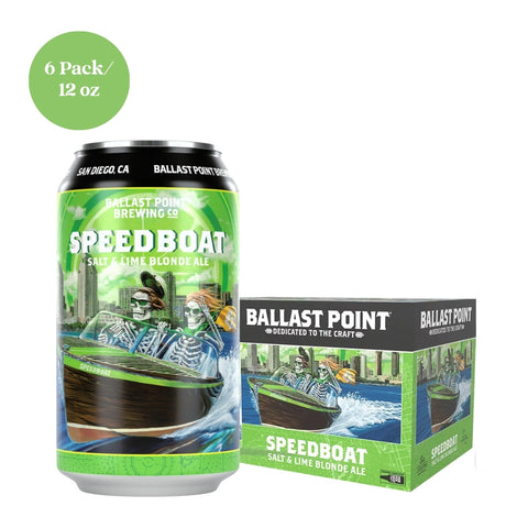 Ballast Point Speed Boat Beer 12 fl oz 6pk