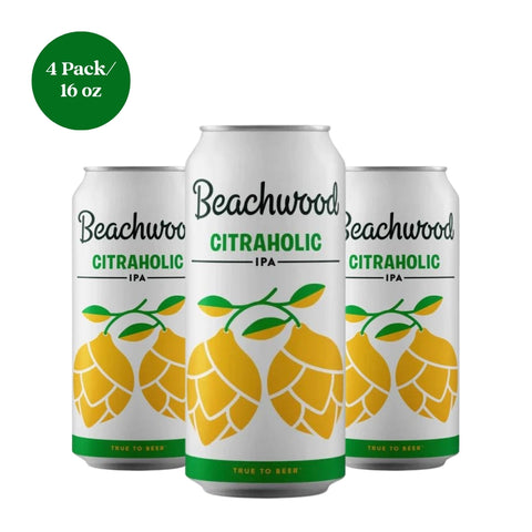 Beachwood Citraholic IPA 4pk 16 fl oz cans