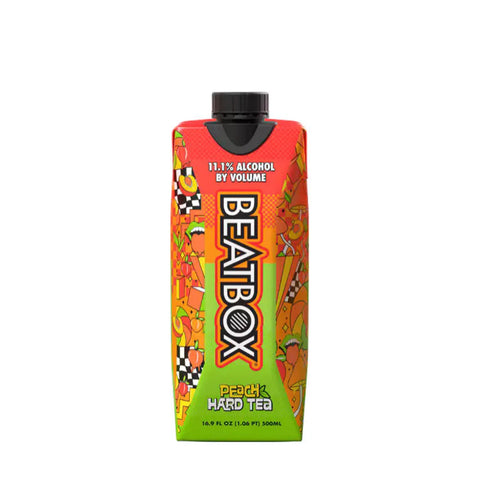 Beatbox Peach Hard Tea RTD Cocktail 500mL