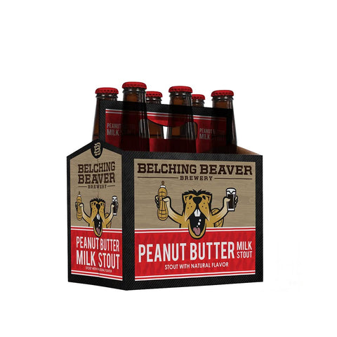 Belching Beaver Peanut Butter Milk Stout 6pk 12oz Bottles