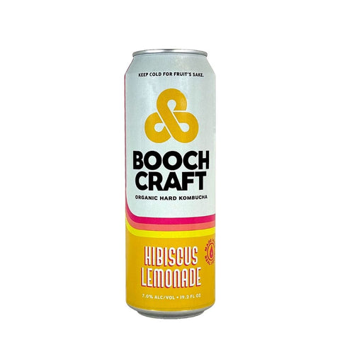 Booch Craft Hard Kombucha Hibiscus Lemonade 19.2oz Can