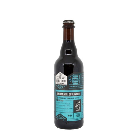 Bottle Logic Fundamental Observation Imperial Stout 2024 Release 500mL