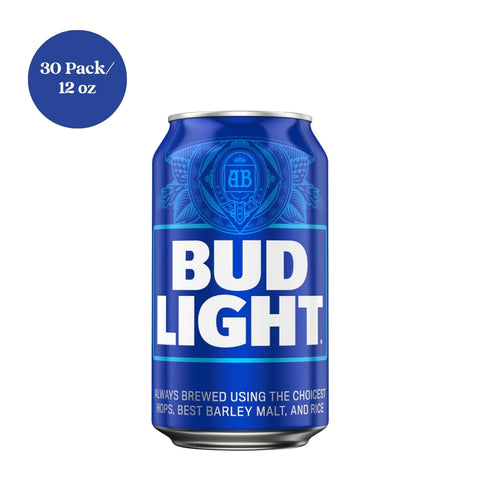 Bud Light Beer 30pk 12 fl oz Can