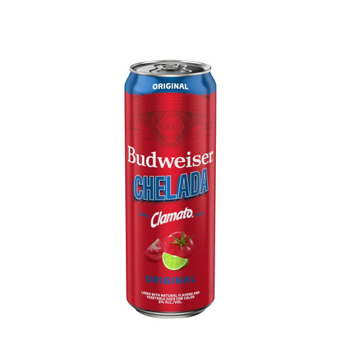 Budweiser & Clamato Chelada Beer 25 fl oz
