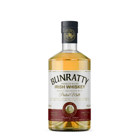 Bunratty Irish Whiskey Peated Malt 750mL
