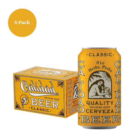 Calidad Beer Mexican Style Classic 6pk 12 fl oz