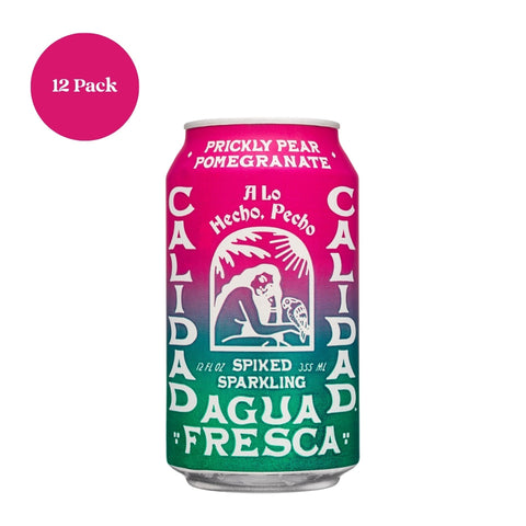 Calidad Spiked Sparkling Agua Fresca 12pk 12 fl oz