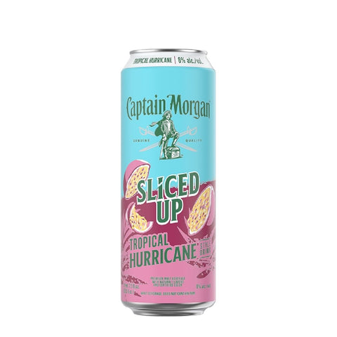 Captain Morgan Sliced Up Tropical Hurricane Malt Beverage 23.5oz Cans
