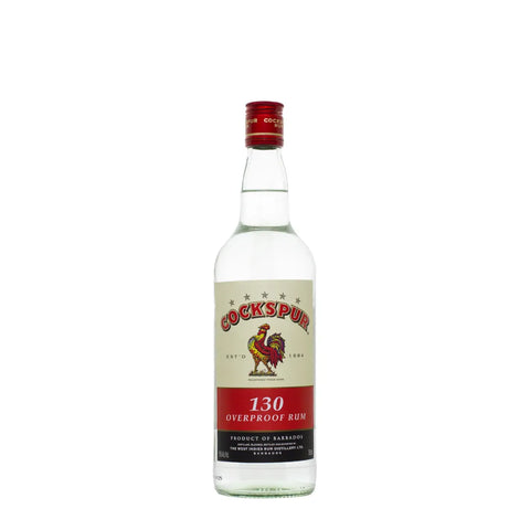 Cockspur130OverproofWhiteRum750mL