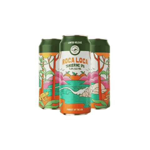 Coronado Brewing Roca Loca Tangerine IPA Limited Release 4pk 16 fl oz