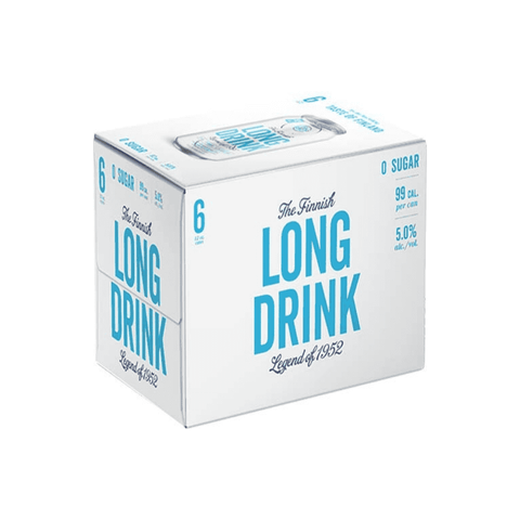 The Finnish Long Drink Zero Sugar 6pk 12oz Cans
