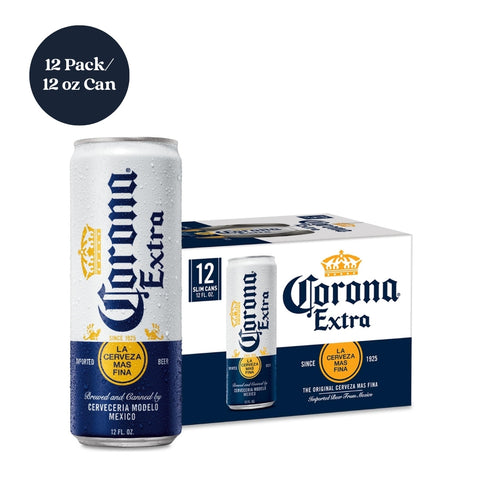 Corona Extra Beer 12pk Can 12 fl oz