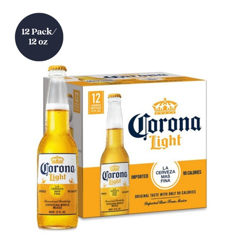 Corona Light Beer 12pk 12 fl oz Bottle
