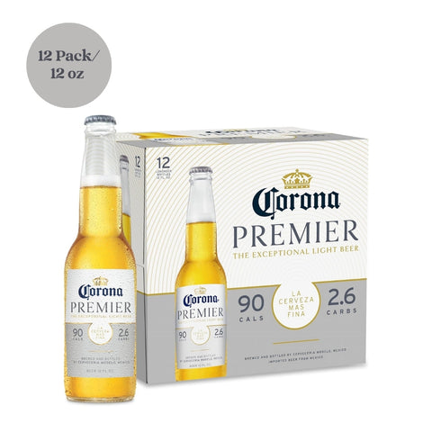 Corona Premier Beer 12pk 12 fl oz Bottles
