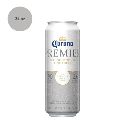 Corona Premier Beer 24 fl oz Can Single