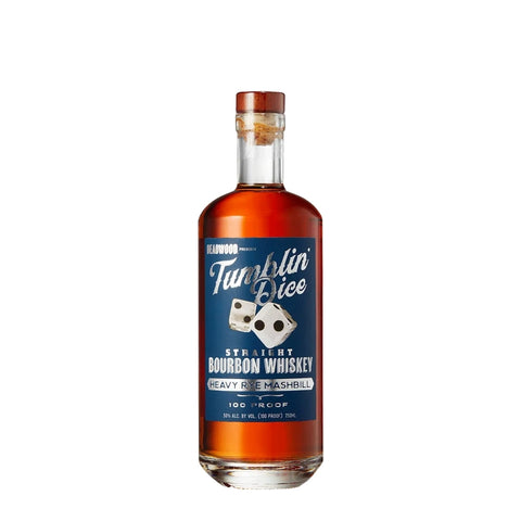 Deadwood Tumblin Dice Heavy Rye Mashbill 100PF Whiskey 750mL