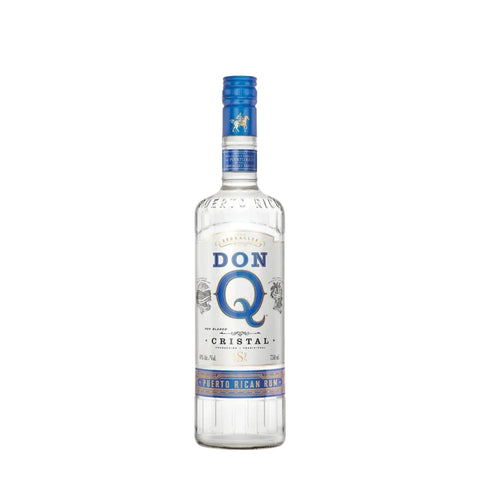 Don Q Cristal Puerto Rican Rum 750mL
