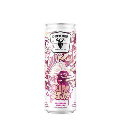 Drekker Stuff Raspberry Mallow Fruited Sour Beer 16 fl oz Single Can