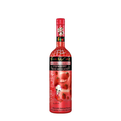 Fun Wine Strawberry Rose Moscato 750mL
