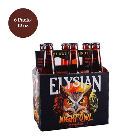 Elysian Night Owl Pumpkin Ale Beer 6pk 12 fl oz Bottles