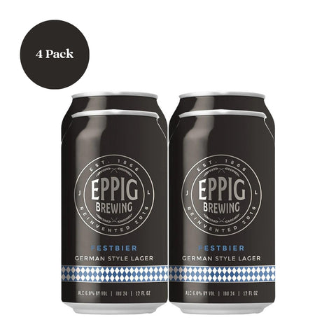 Eppig Brewing Festbier Beer 4pk 16 fl oz