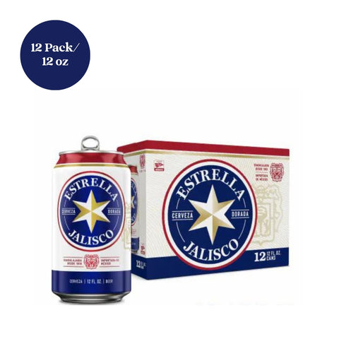 Estrella Jalisco Beer 12pk 12 fl oz cans