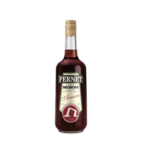Negroni Antica Distilleria Amaro Fernet Liqueur 1L