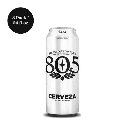 Firestone Walker 805 Cerveza Brewed w/ Lime 3pk 24oz Can