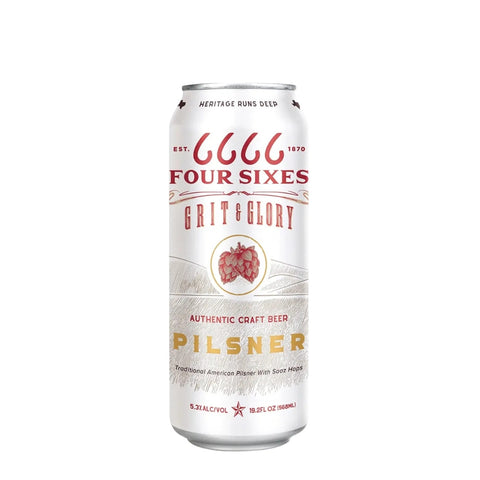 Four Sixes Grit & Glory Beer 19.2 fl oz