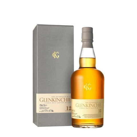 Glenkinchie Single Malt Scotch 12 Yrs Whisky 750mL