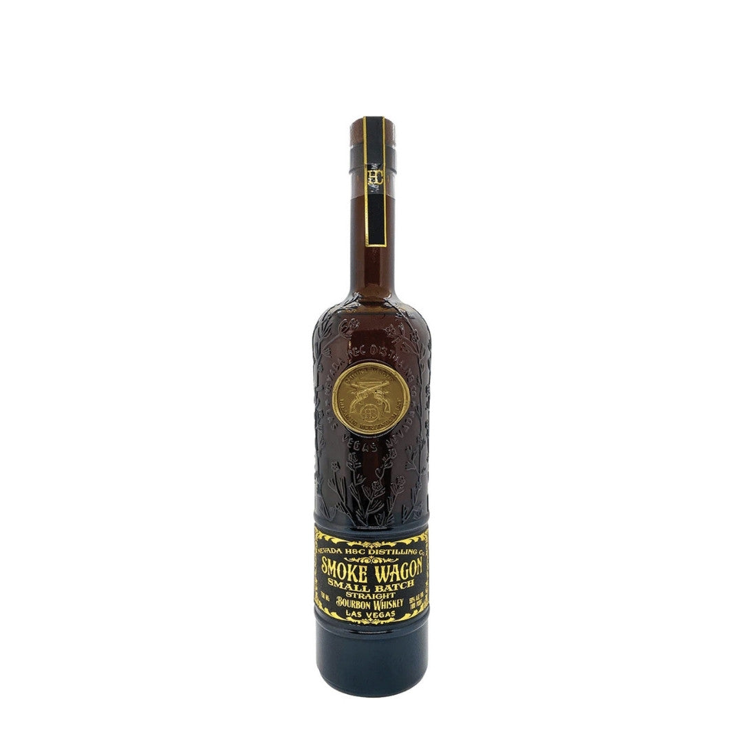 H&C Smoke Wagon Straight Bourbon Small Batch Whiskey 750mL