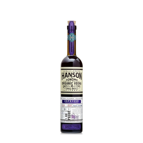 Hanson Espresso Organic Vodka 750mL
