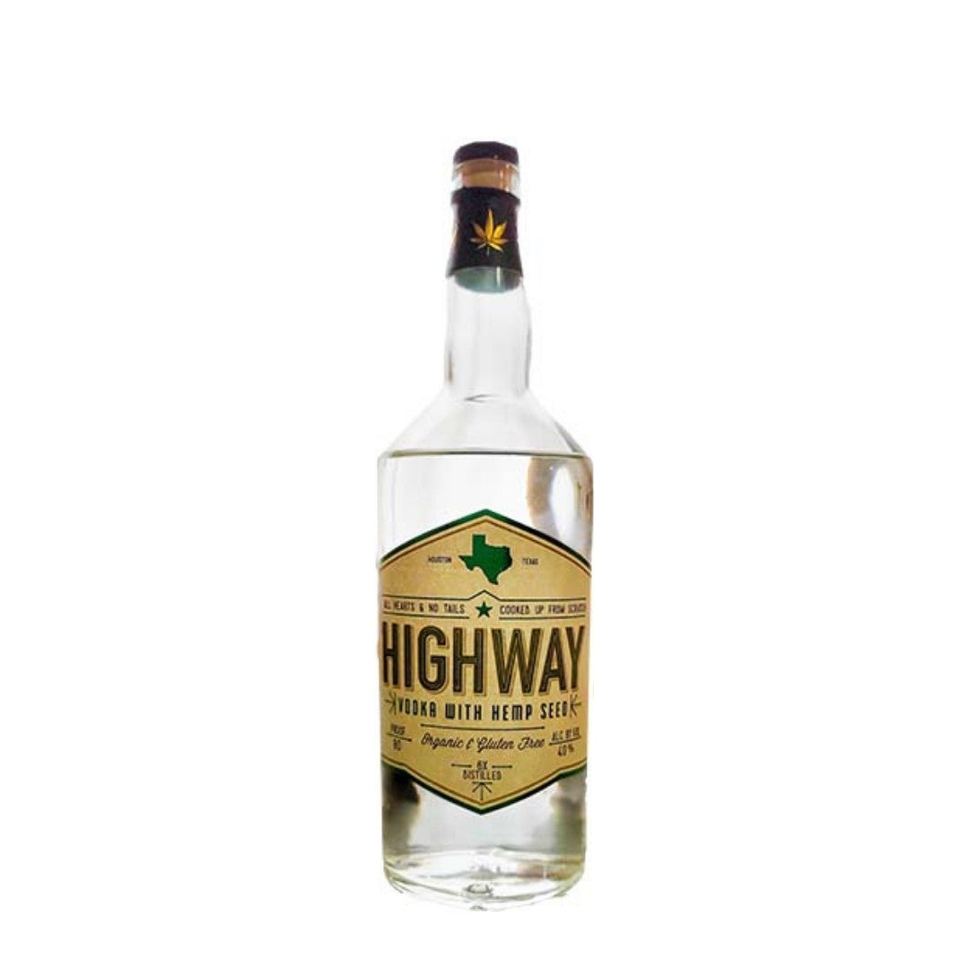 Highway Hemp Seed Vodka 750mL