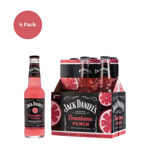 Jack Daniel's Downhome Punch RTD Cocktail 6pk 10 fl oz