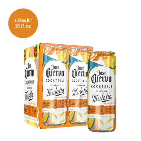 Jose Cuervo Cocktails Sparkling Muletta 4pk 12 fl oz