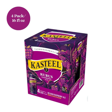 Kasteel Rubus Raspberry Ale Beer 4pk 16 fl oz Cans