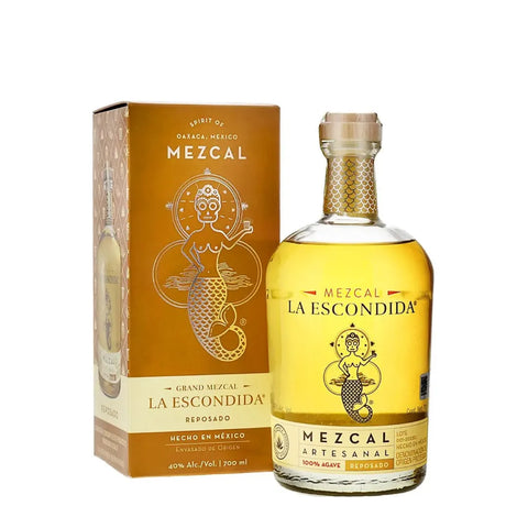 La Escondida Mezcal Reposado Espadin Mezcal 700mL
