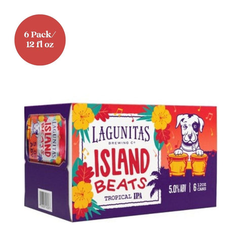 Lagunitas Brewing Co Island Beats Tropical IPA Beer 6pk 12 fl oz Cans